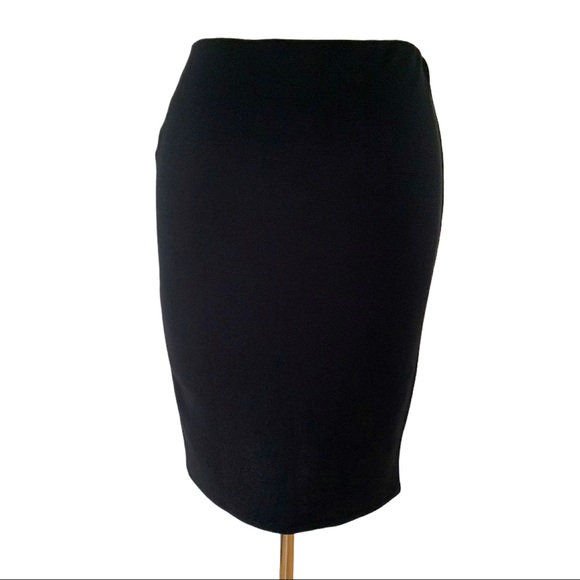 Zara black elastic pencil skirt size L - Picture 5 of 7